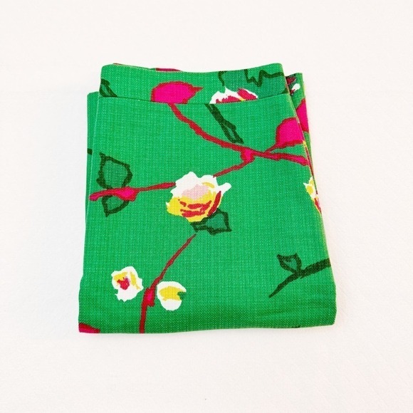 J. Crew Flower Patterned Pencil Skirt Green Multi SZ4 - Picture 2 of 6